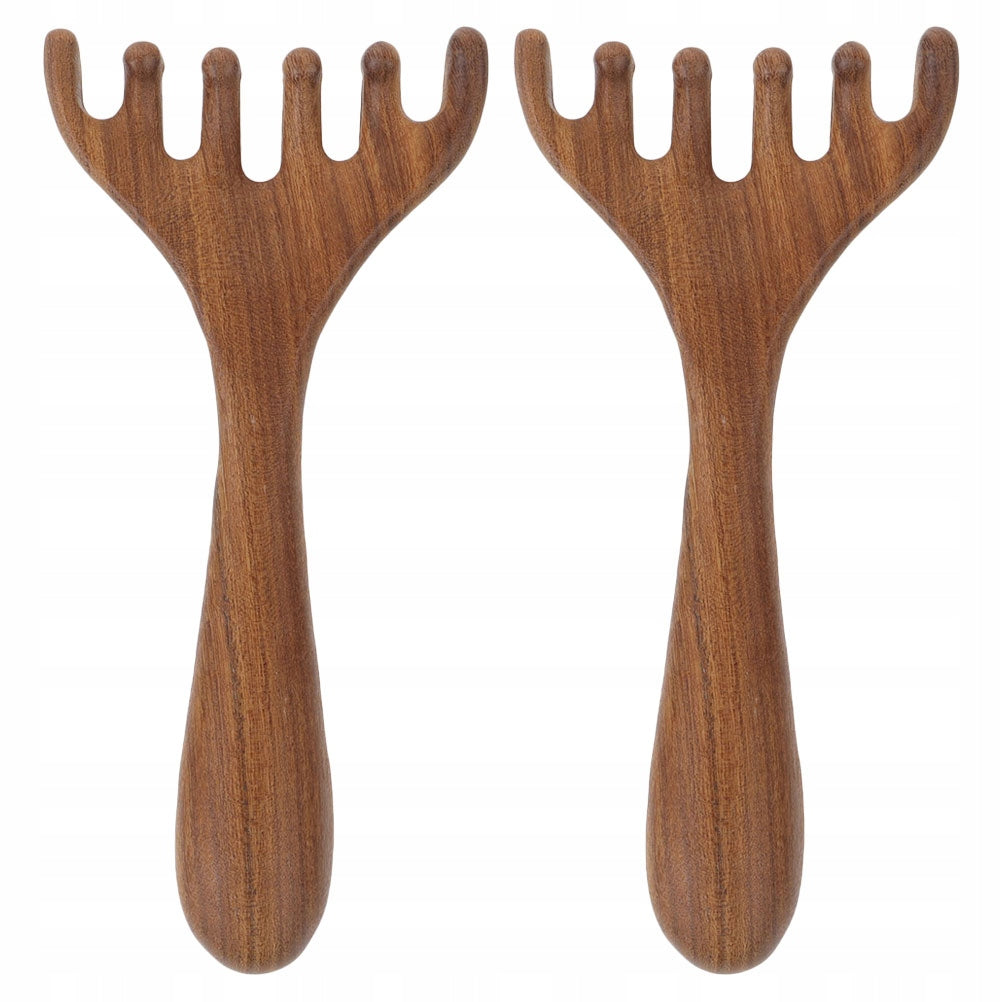 2SZT DREWNIANY GRZEBIEŃ DO MASAŻU SKÓRY GŁOWY GUA SHA DO RELAKSU Manufacturer code NA