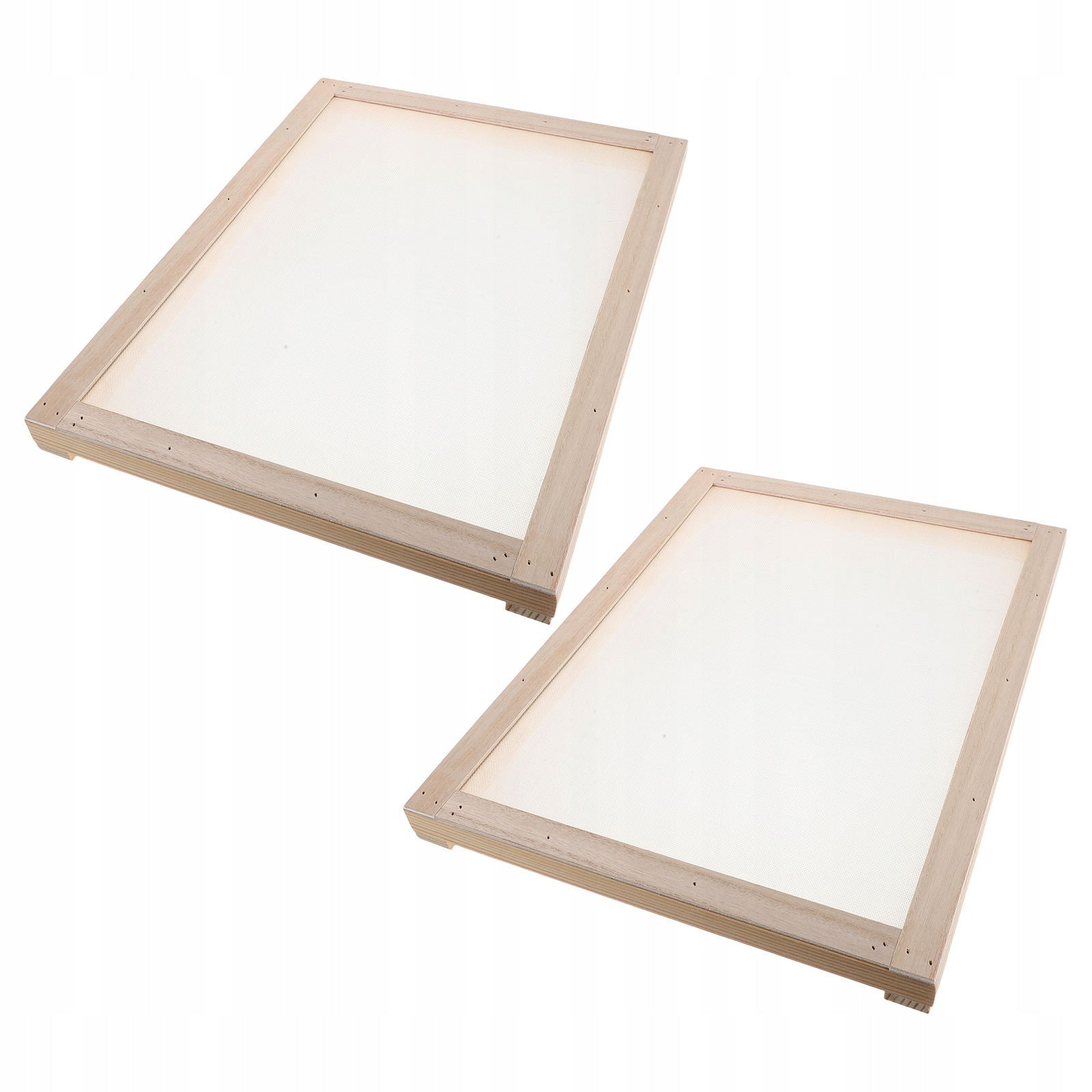 2SZT DREWNIANY STOJAK DO SUSZENIA Z SIATKĄ BEŻOWY Kind Stationary