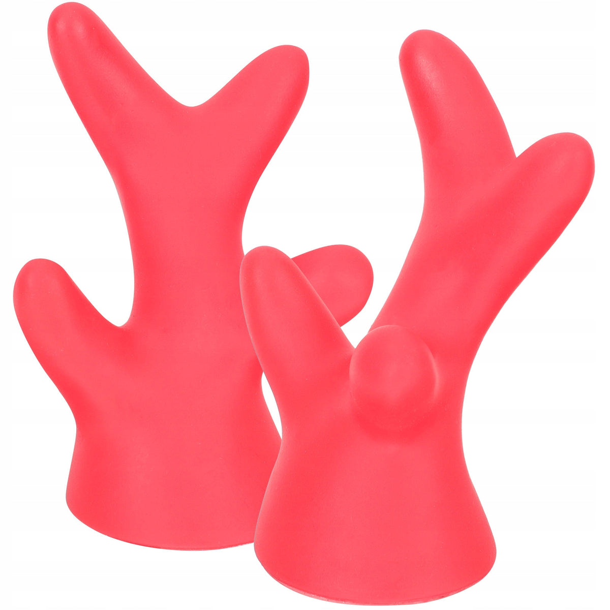 2SZT REUSABLE CZERWONE ROGI JELENIA DO KASKU