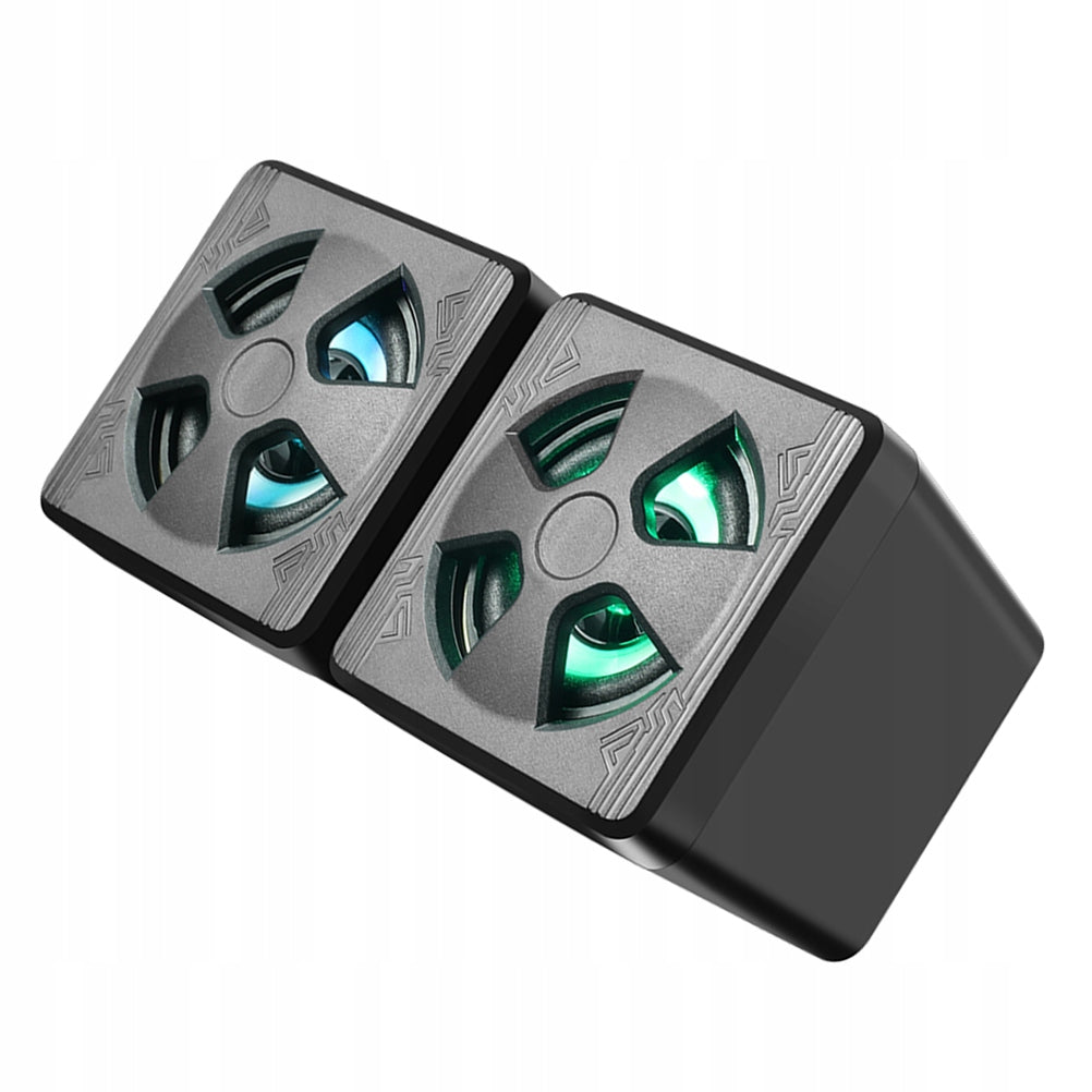 2SZT RGB GŁOŚNIKI GAMINGOWE MINI, USB, STEREO, BASS DO KOMPUTERA Brand no brand