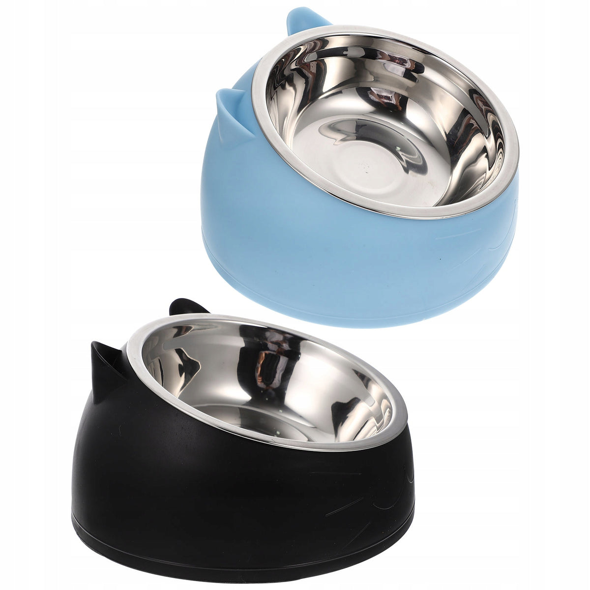 2SZT SOLIDNE MISKI DLA KOTÓW I PSÓW ŁATWE DO MYCIA, KOLOROWE Kind automatic feeder