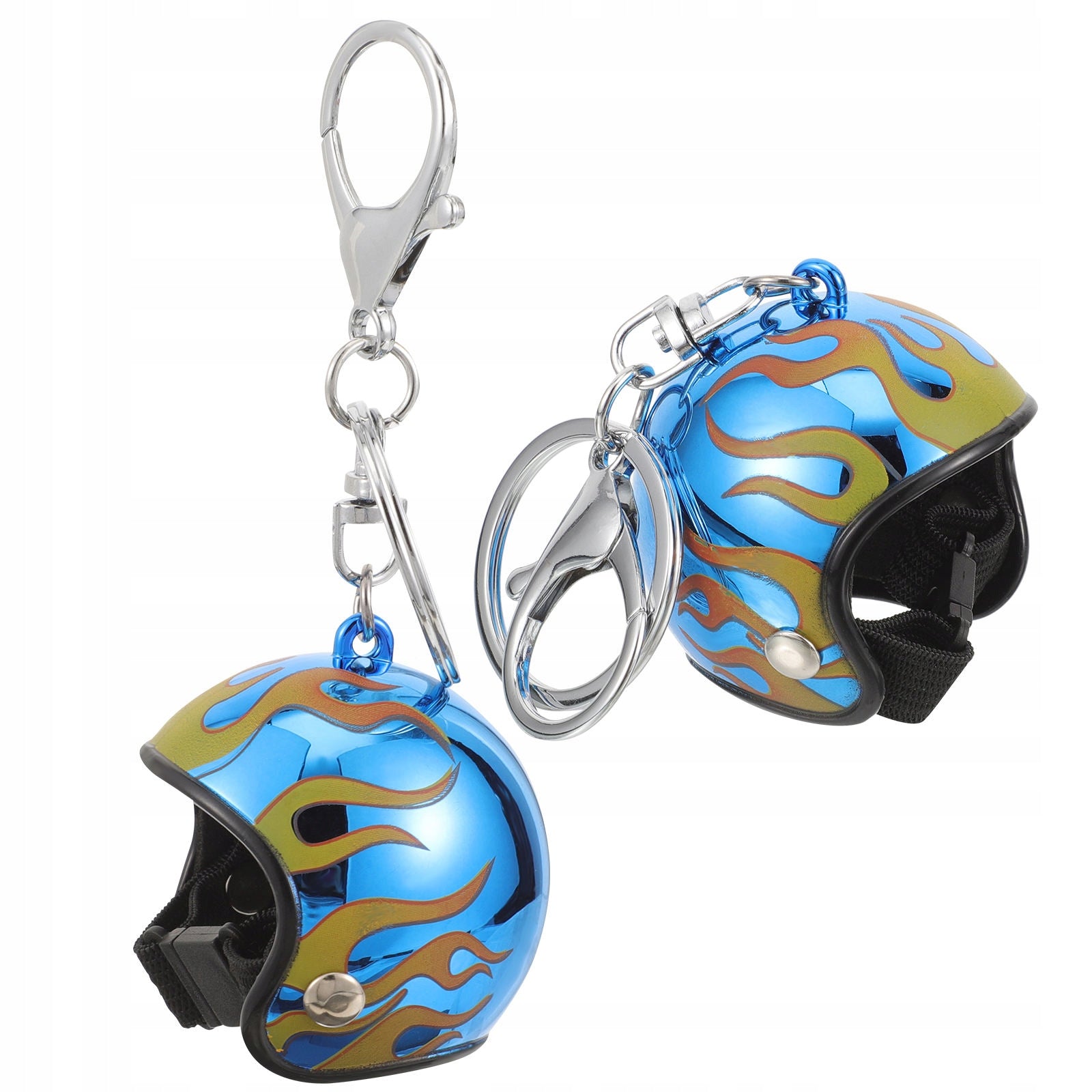 2SZT STYLOWY BRELOK MOTOCYKLOWY KASK DO KLUCZY METALOWO-PLASTIKOWY EAN (GTIN) 4894931230478