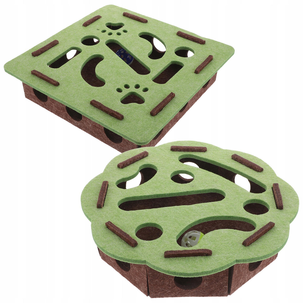 2Sets Self-Play Cat Maze Exercise Toy with Durable Felt Material Manufacturer code 22035127