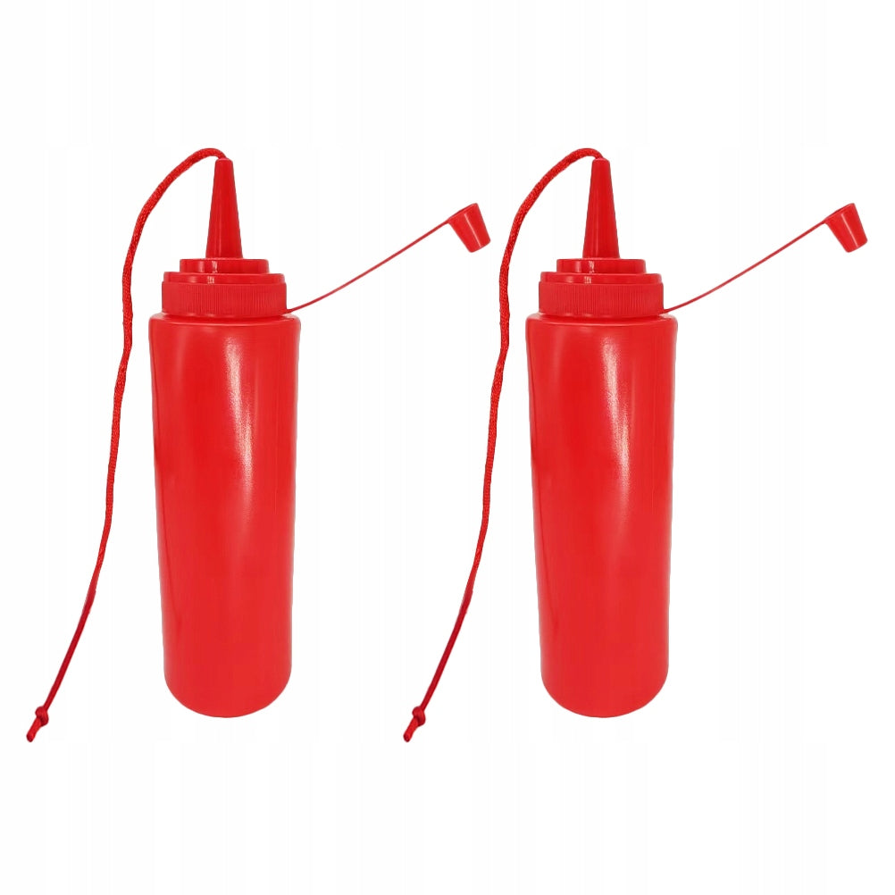 2Szt Zabawne Butelki Ketchupu Psikus Party Halloween Brand no brand