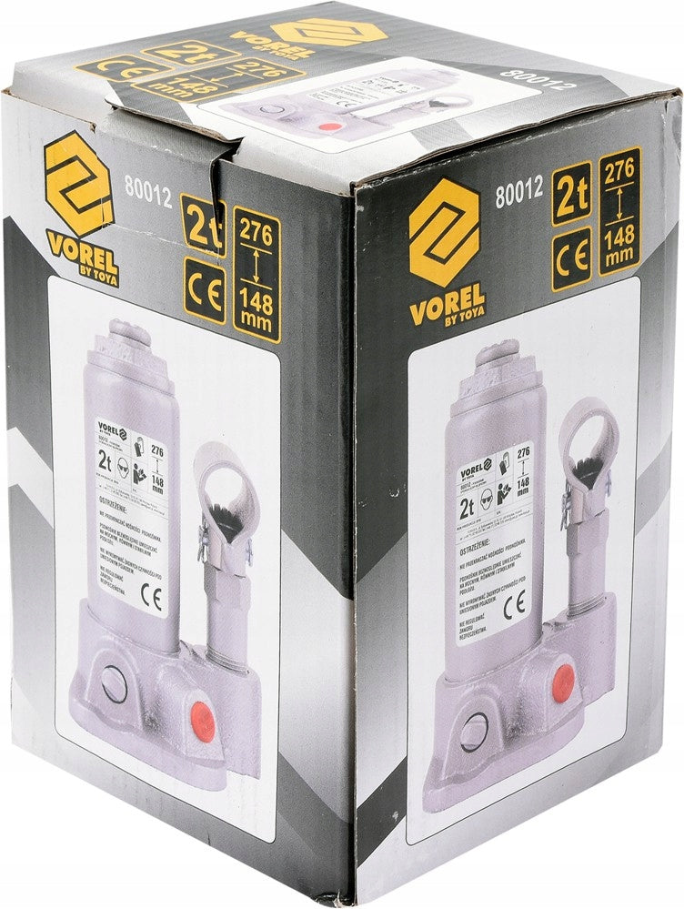 2T 80012 VOREL HYDRAULIC BOLLARD LIFT Manufacturer code 80012
