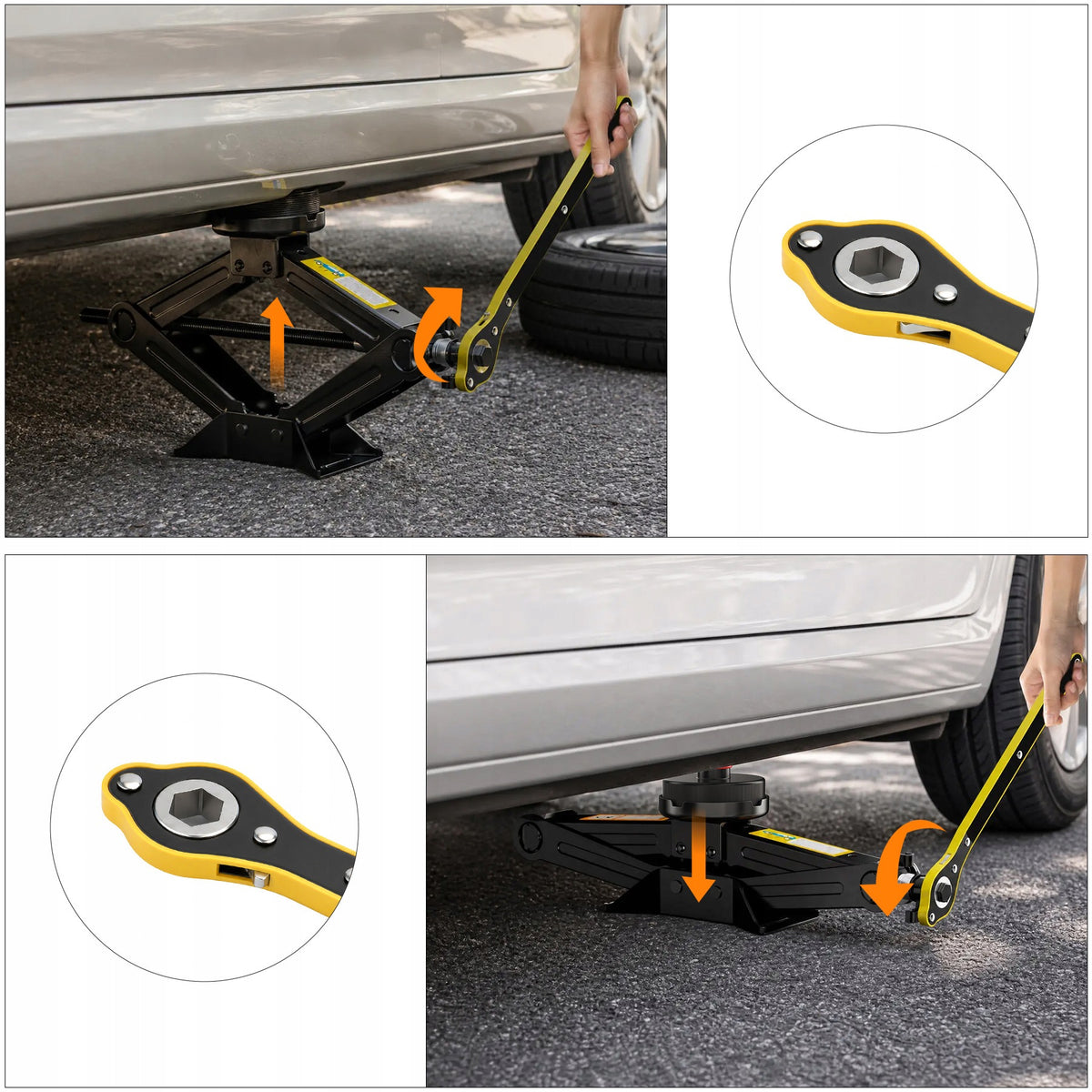 2T 90 - 385mm Trapezoidal Car Lever with Key Rubber Washers Brand no brand