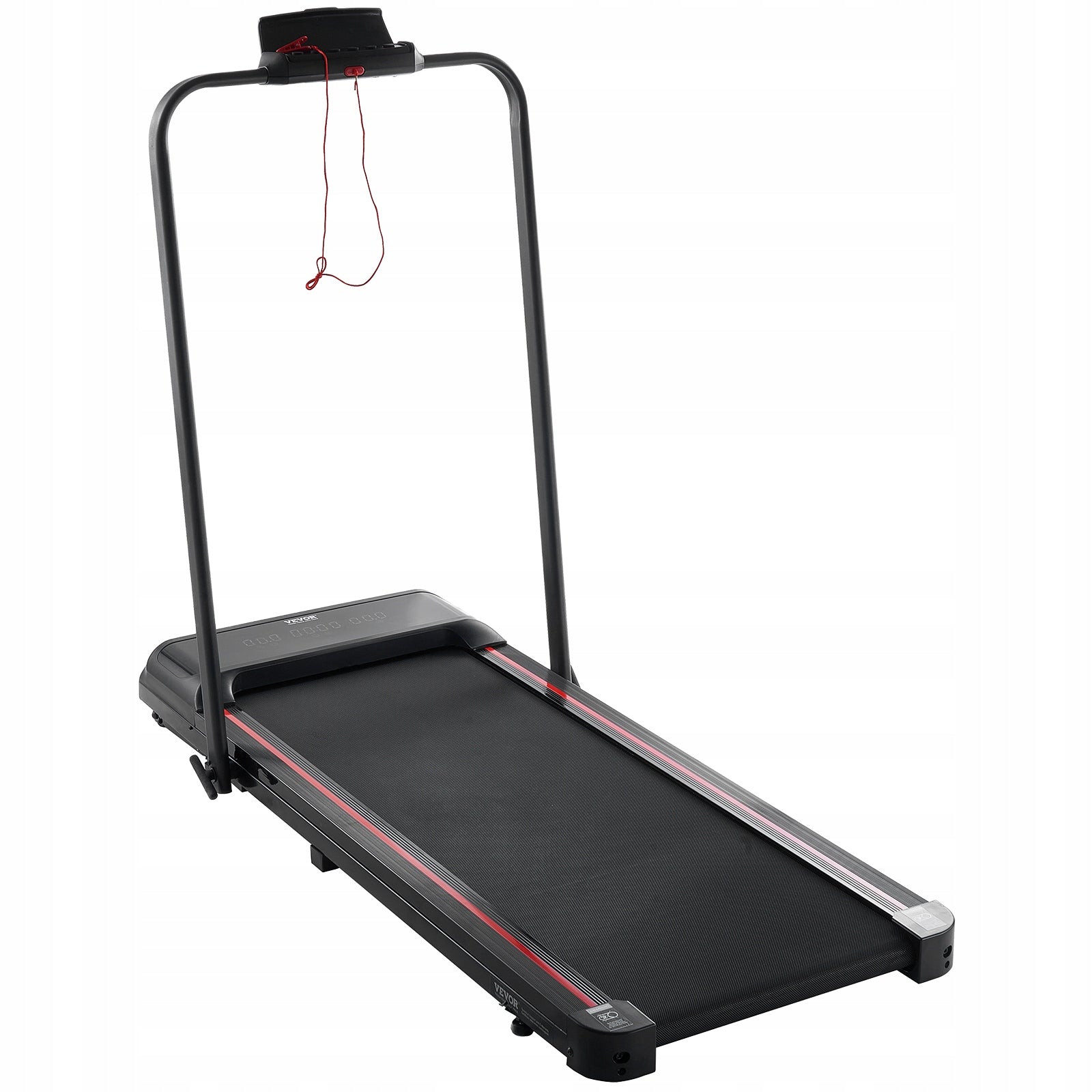 2W 1 2,5HP Folding Treadmill Load Capacity 120KG 1-12KM/H With LED Display Kind electric