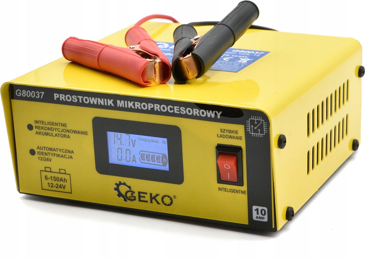 2X 12V 24V CORDLESS MICROPROCESSOR RECTIFIER Brand Geko