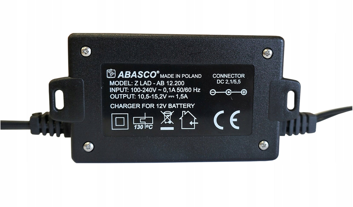 2X ABASCO BATTERY CHARGER AB-12200 DC Maximum amperage 1 A