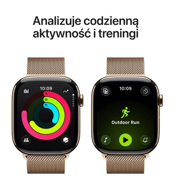2X APPLE Watch 11 GPS + Cellular 42mm titanium bracelet MF8Y4MP/A Model Watch Series 11 GPS + Cellular 42mm