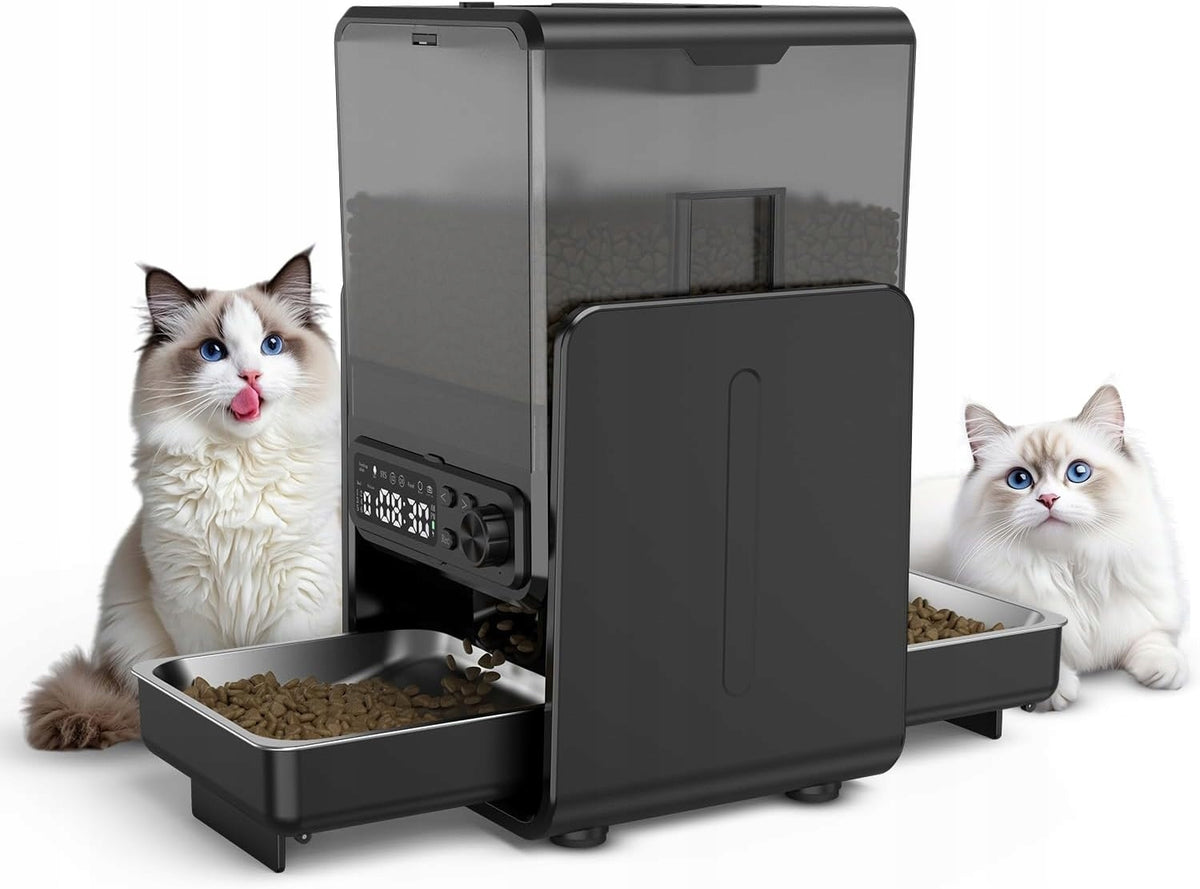 2X AUTOMATIC FEEDER 5L FOR CAT WIFI 2 BOWLS