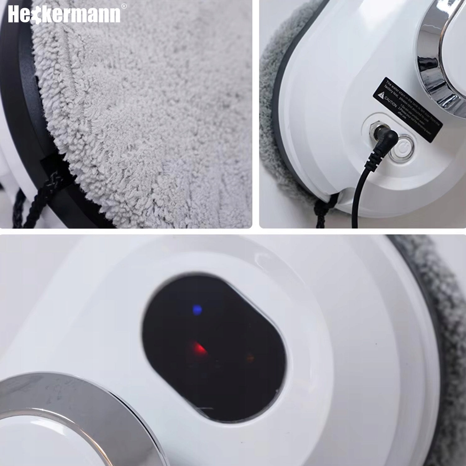 2X AUTOMATIC INTELLIGENT MIRROR WINDOW CLEANING ROBOT KIT WITH REMOTE CONTROL Brand no brand