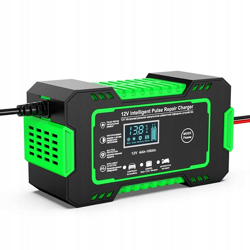 2X AUTOMATIC RECTIFIER 12V 6A LCD FOR CAR BATTERY CHARGER