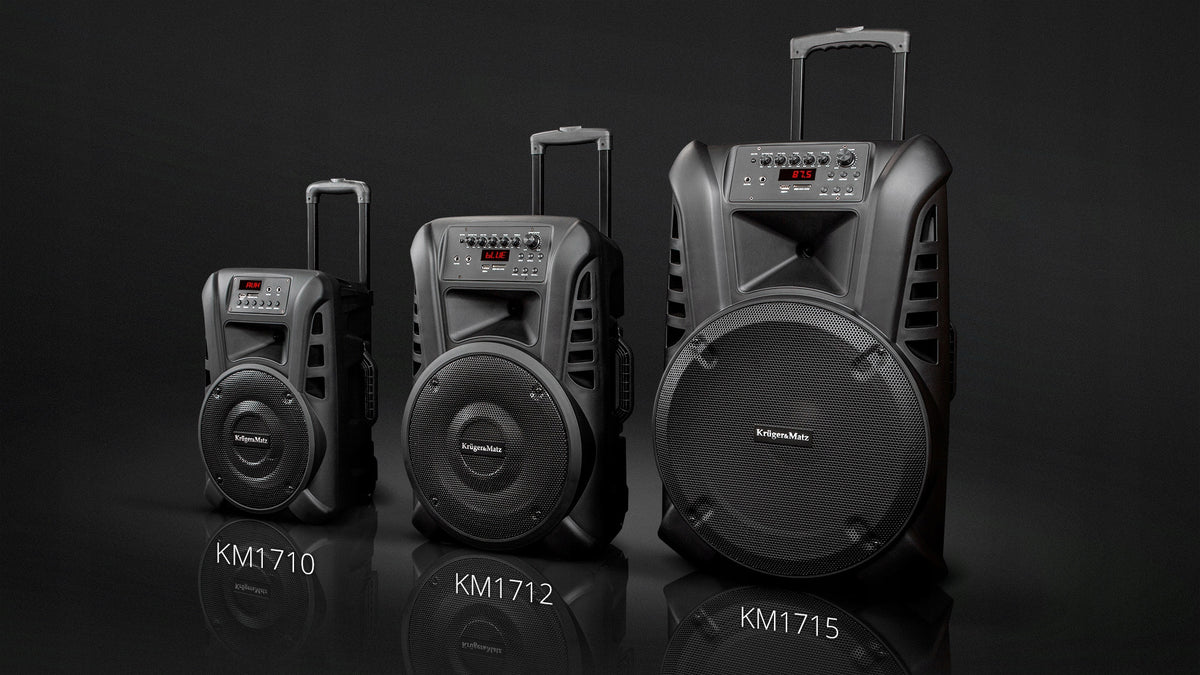 2X Active loudspeaker Kruger&Matz KM 1712 Brand Kruger&Matz