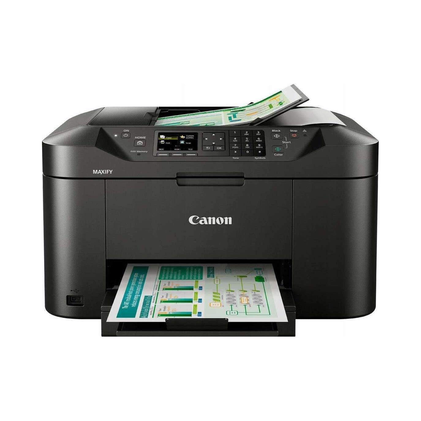 2X All-in-One Printer Canon MAXIFY MB2150 black