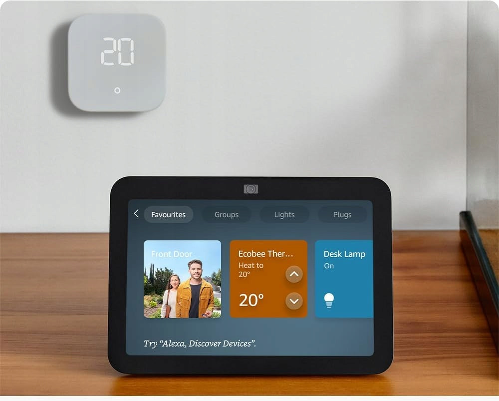 2X Amazon Echo Show 8 (3rd Gen), White Model Echo Show 8 3gen.