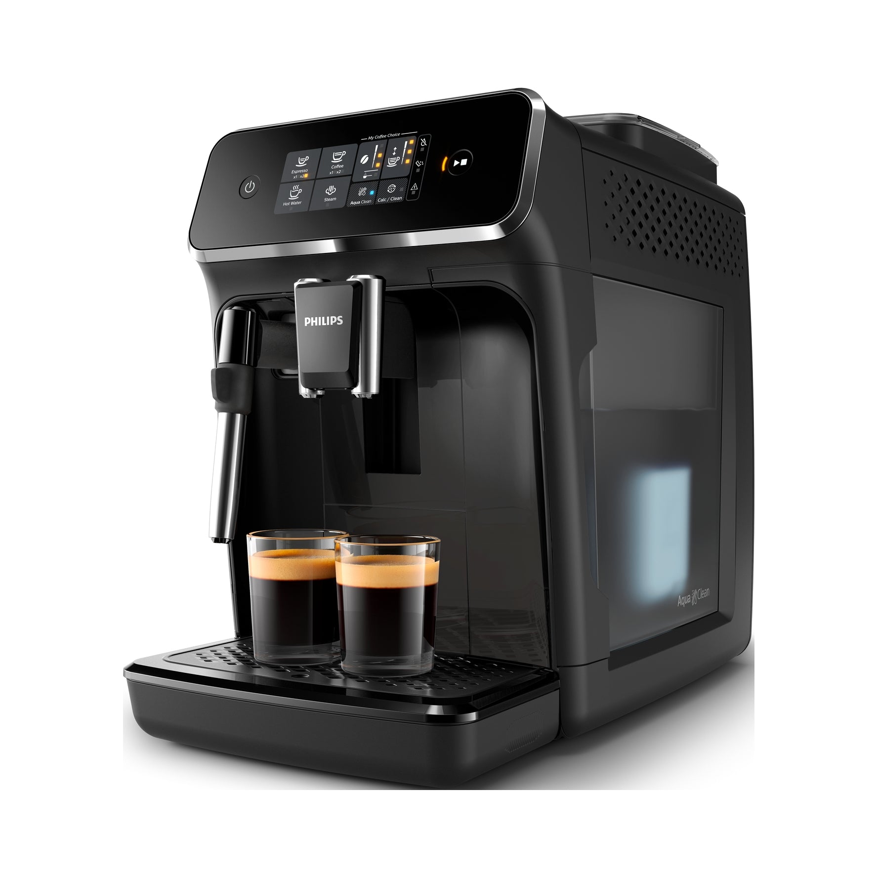 2X Automatic Coffee Maker Philips Series 1200 EP 1220/00, black