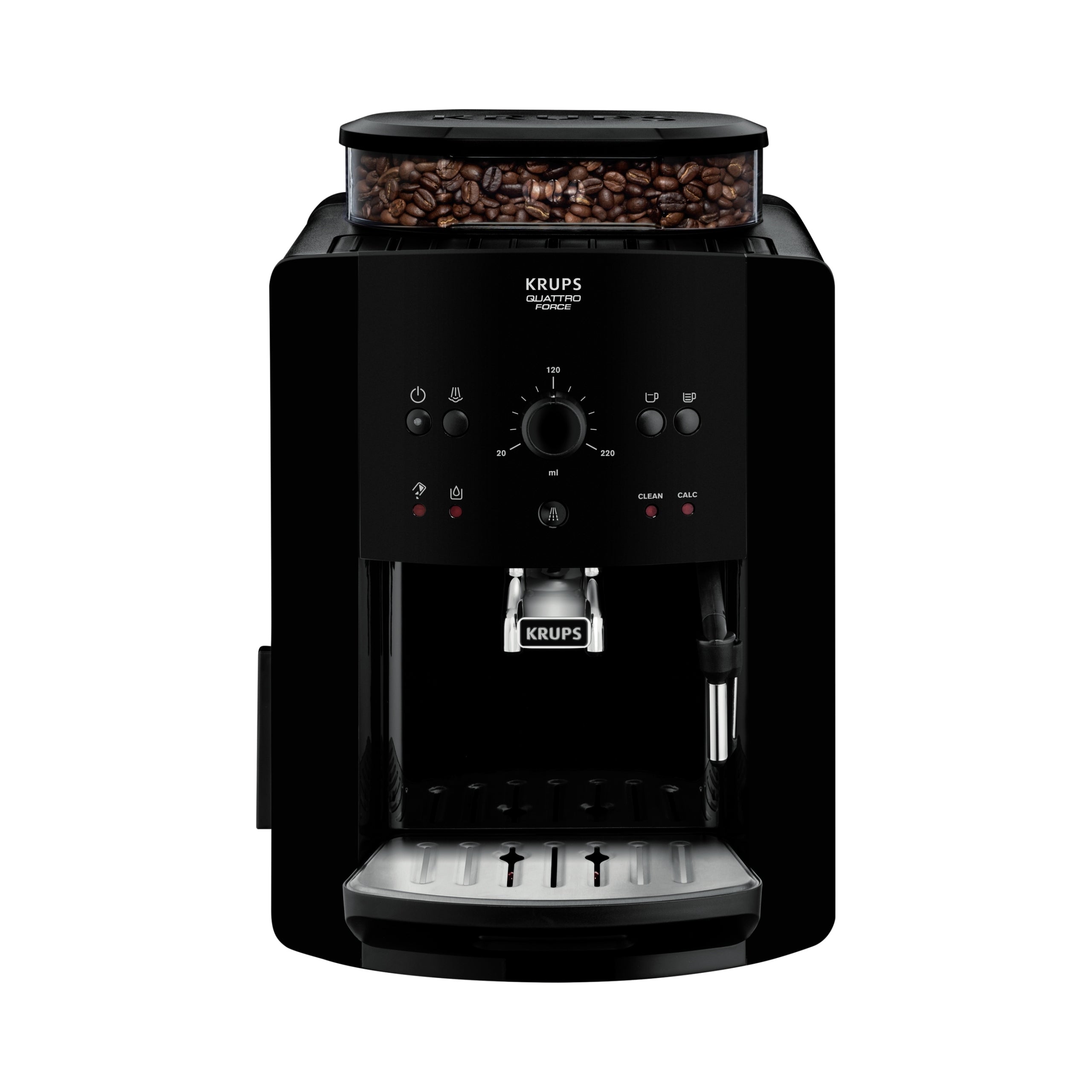 2X Automatic coffee machine KRUPS EA 8110, black