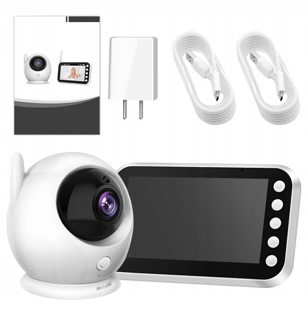 2X BABY MONITOR WITH Live Camera LCD Display Night Mode ABM100