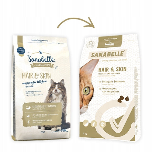 2X BOSCH Sanabelle Hair & Skin 8kg