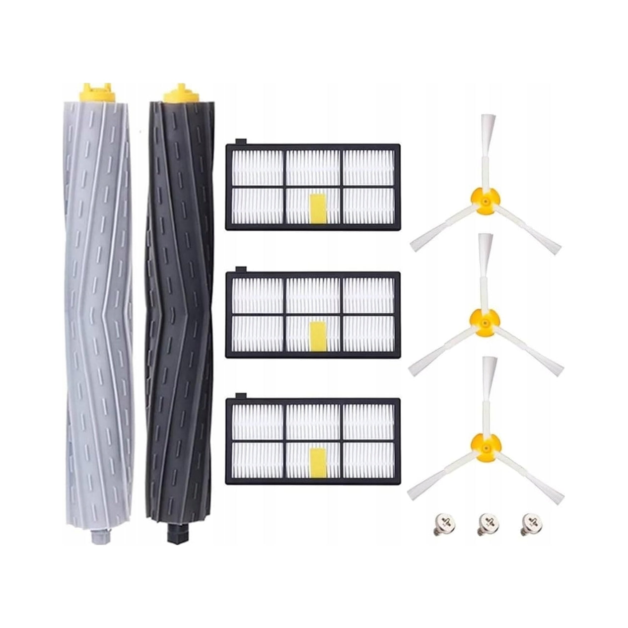 2X BRUSH SET FILTERS FOR iRobot ROOMBA 805 865 870 871 880 886 965 966