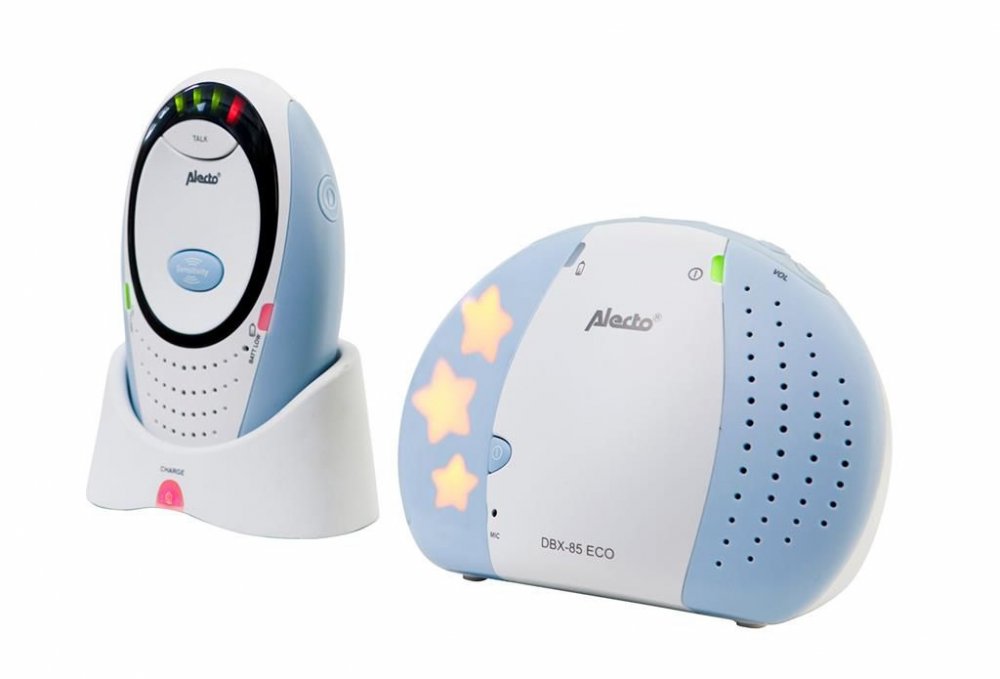 2X Baby monitor ALECTO BABY DBX-85 ECO lamp Brand Alecto
