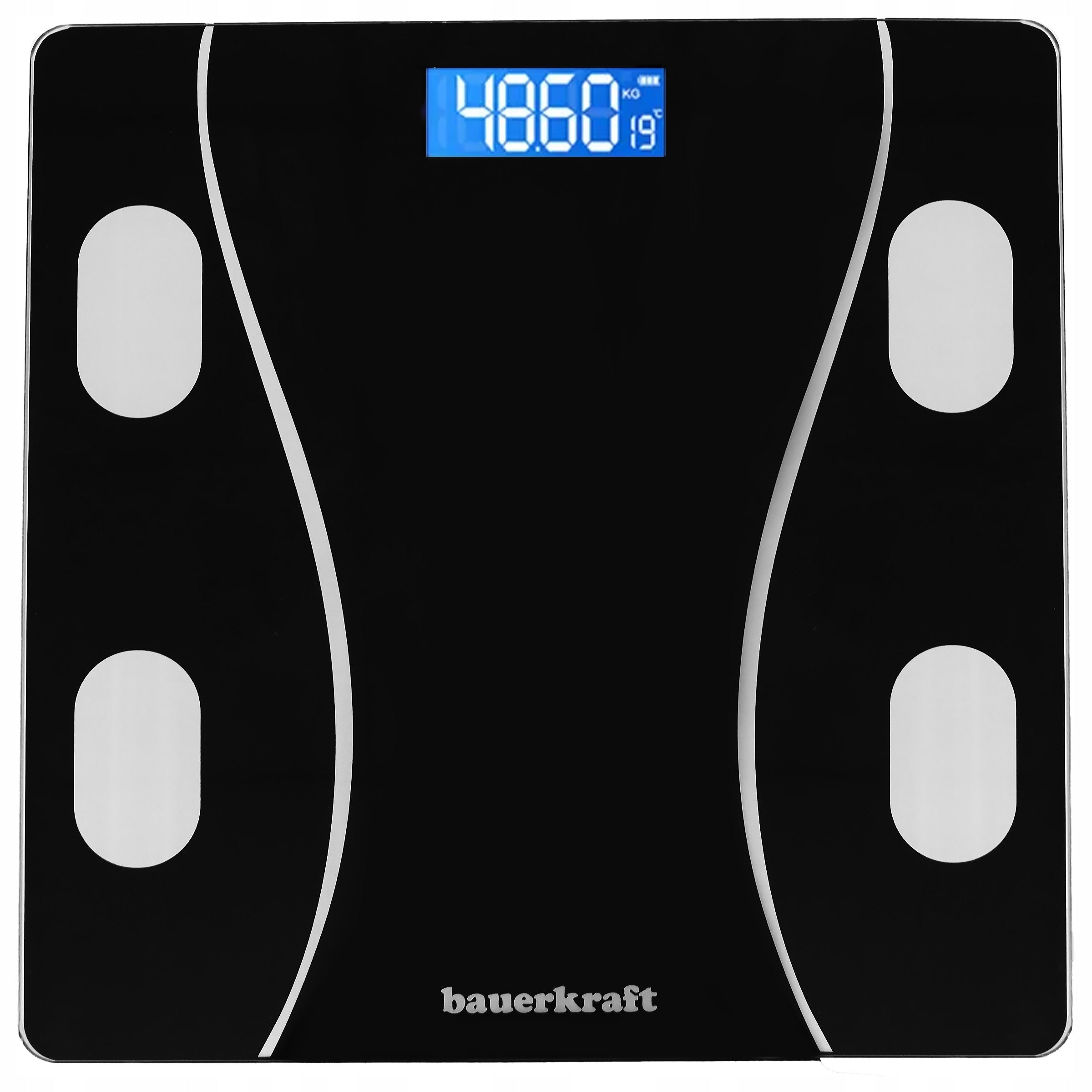 2X Bathroom scale analytical smart app up to 180kg Kind electronic