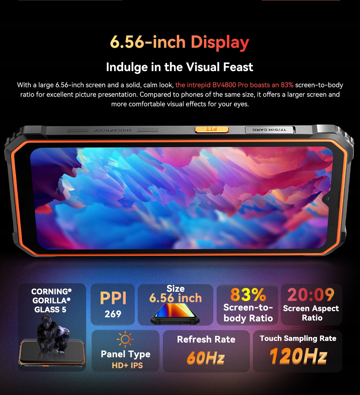 2X Blackview BV4800 Pro 4/128GB, 5180mAh, Black Built-in memory 128 GB