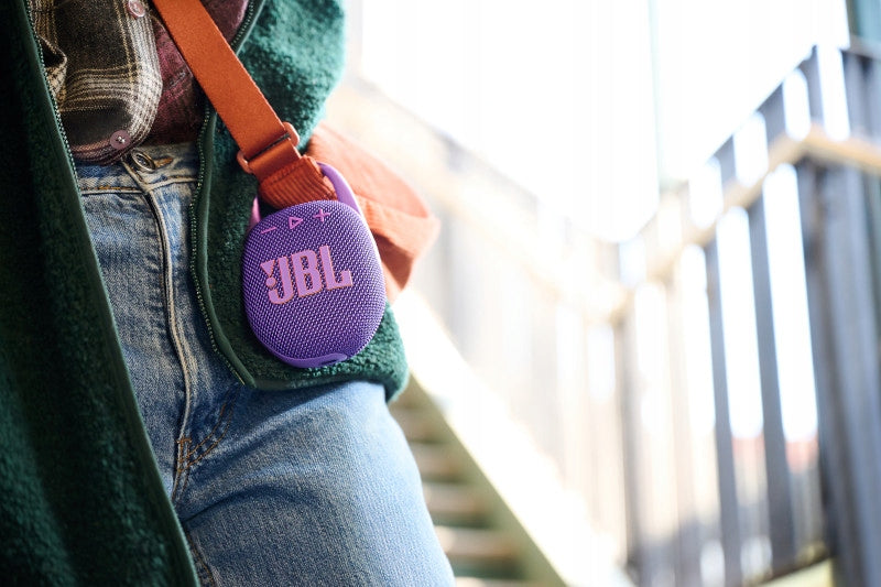 2X Bluetooth Speaker JBL Clip 5 Purple Model Clip 5