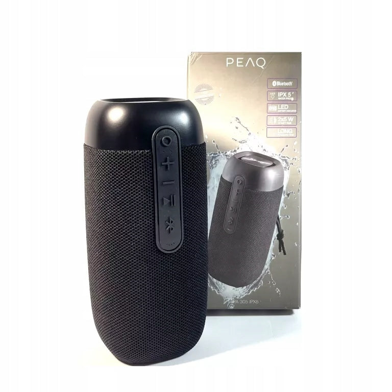 2X Bluetooth Speaker PEAQ PPA305 Stereo 2x5W
