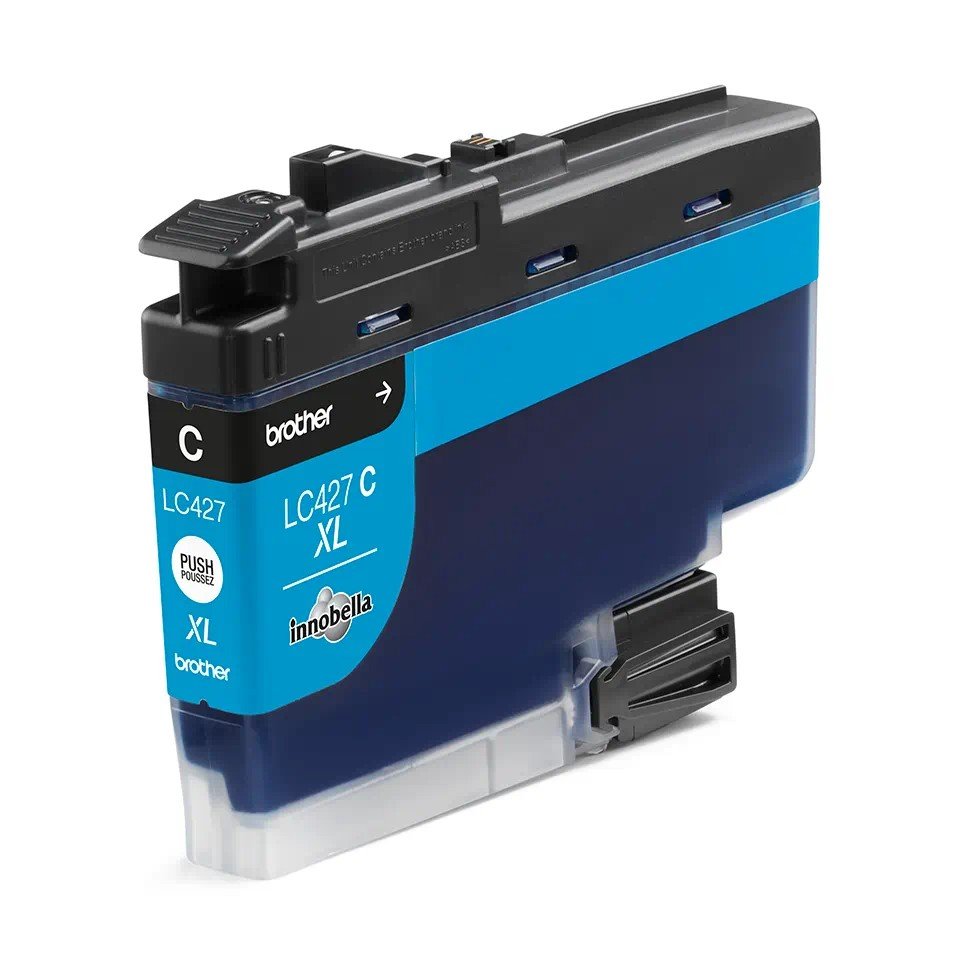 2X Brother LC427XLC cyan ink up to 5000 pages