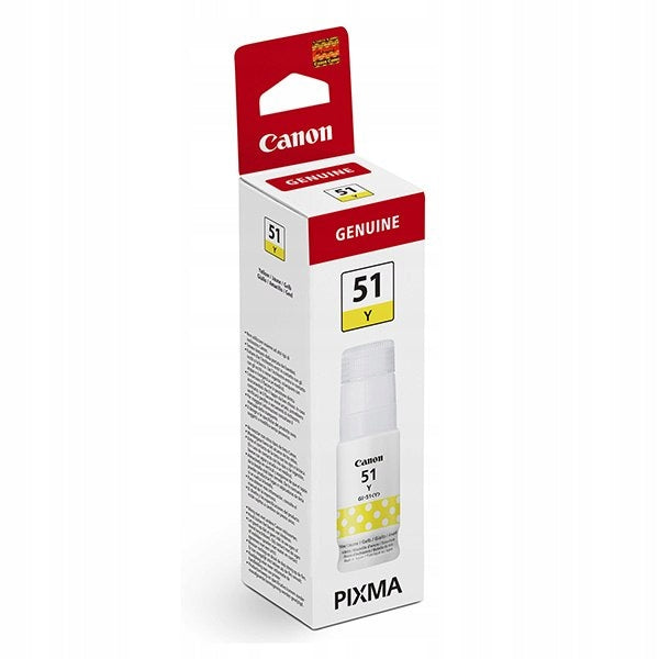 2X CANON GI-51 Yellow ink