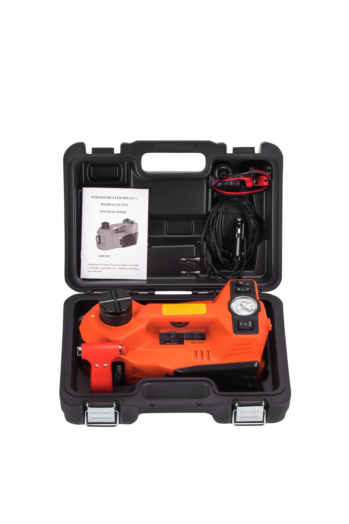 2X CAR LIFT 5T ELECTRIC 150W 155-450mm COMPRESSOR FLASHLIGHT 5w Product weight with unit packaging 8 kg