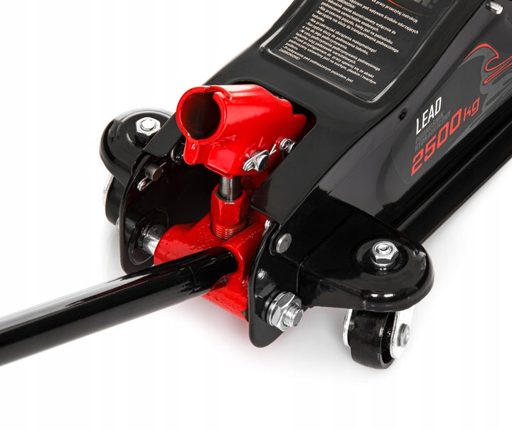 2X CAR LIFT HYDRAULIC FROG 2,5T LOW PROFILE 85-360MM +RUBBERS Product weight with unit packaging 11.5 kg