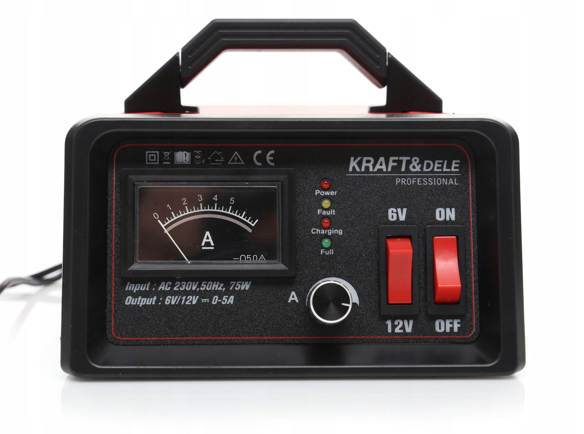 2X CAR RECTIFIER ADJUSTABLE 6-12V 75AH 5A