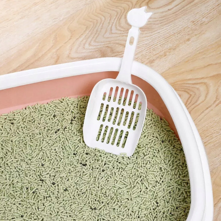 2X CAT LITTER BOX SET LARGE OPEN FOR LITTER + SPATULA + LITTER BOX MAT Manufacturer code KWT.FR.OTWX+MT