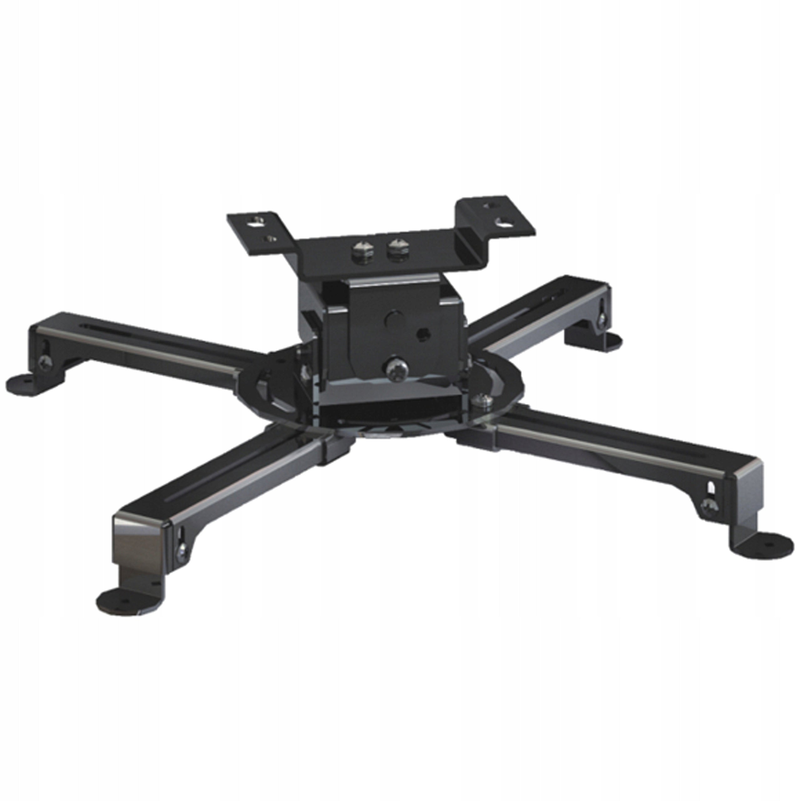 2X CEILING MOUNT FOR PROJECTOR 10kg MAX SUPREMA SPIDER SMALL 10 BLACK