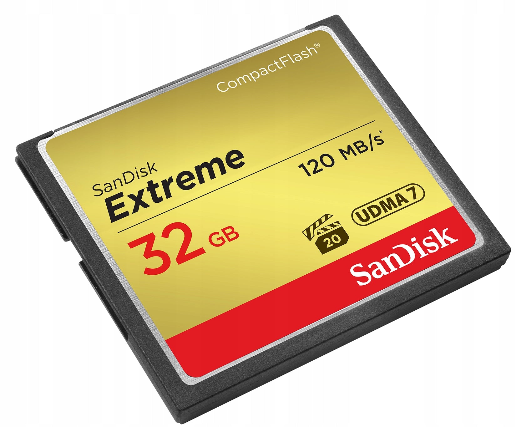 2X CF card Sandisk 32GB Extreme write 85MB/s read 120MB/s Model SDCFXSB-032G-G46