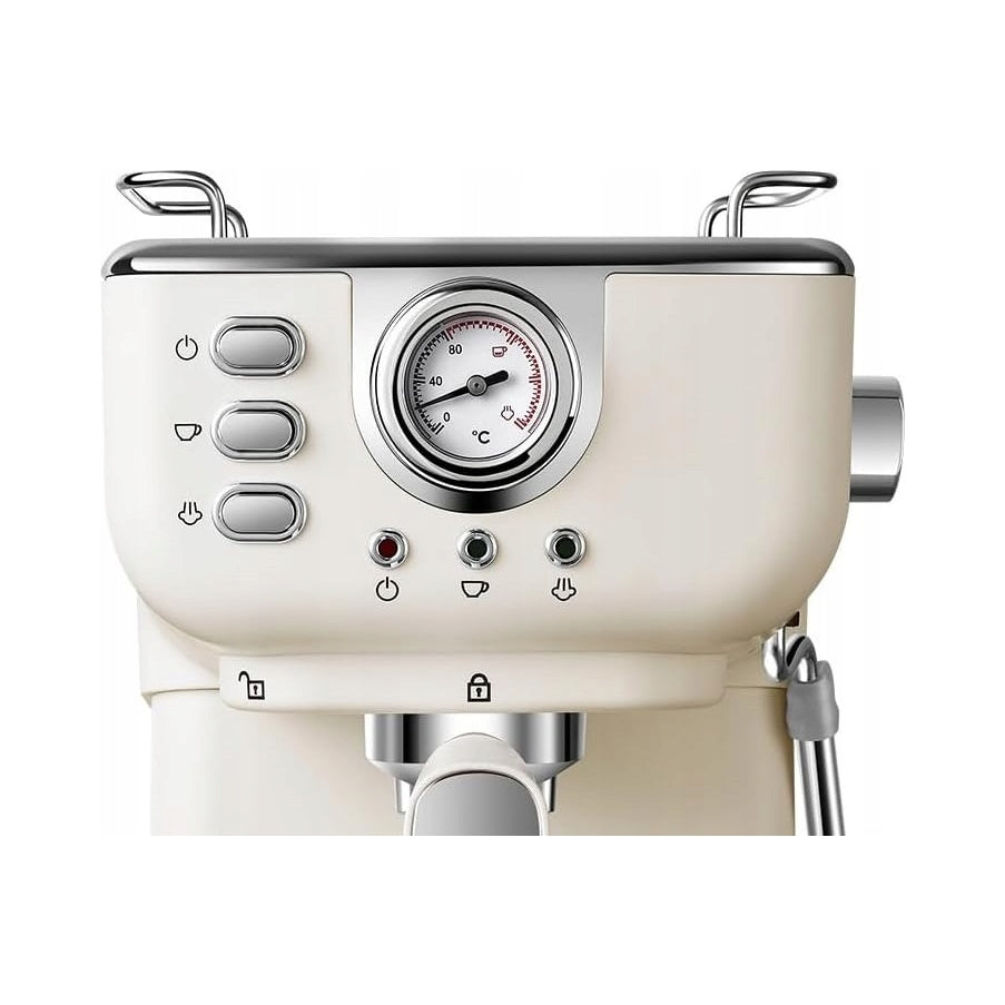 2X COFFEE MAKER WITH CAPPUCCINO LATTE MACCHIATO FUNCTION AND MILK FROTHING