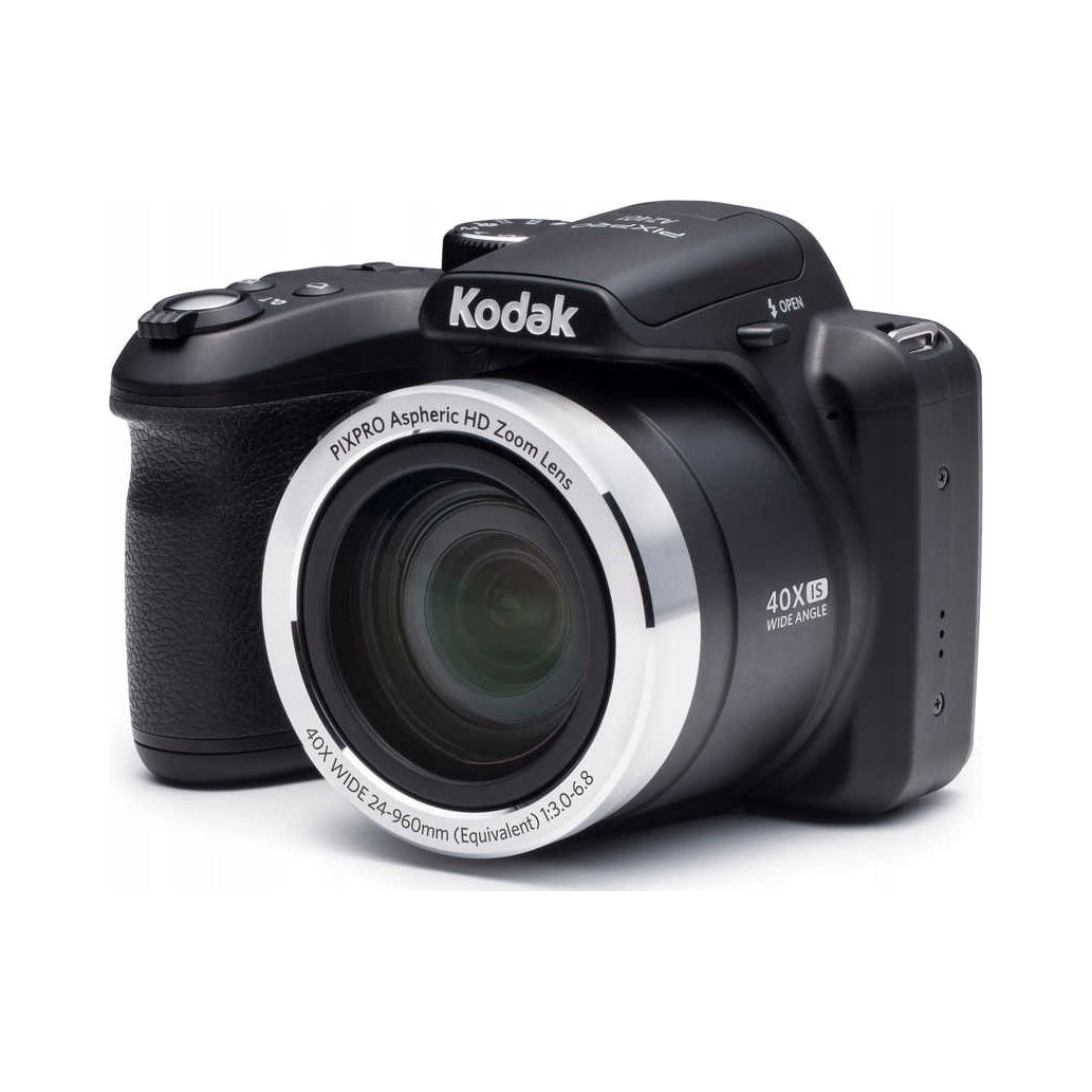 2X COMPACT CAMERA KODAK PIXPRO AZ401 x40 OPTICAL ZOOM 16.15 BLACK