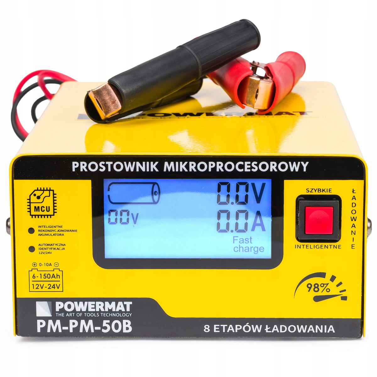 2X CORDLESS MICROPROCESSOR RECTIFIER 10A CAR 12V 24V CHARGE Brand Powermat