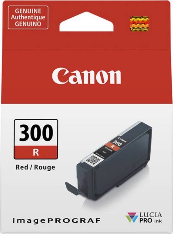 2X Canon PFI-300R 14,4ml Color red (magenta)