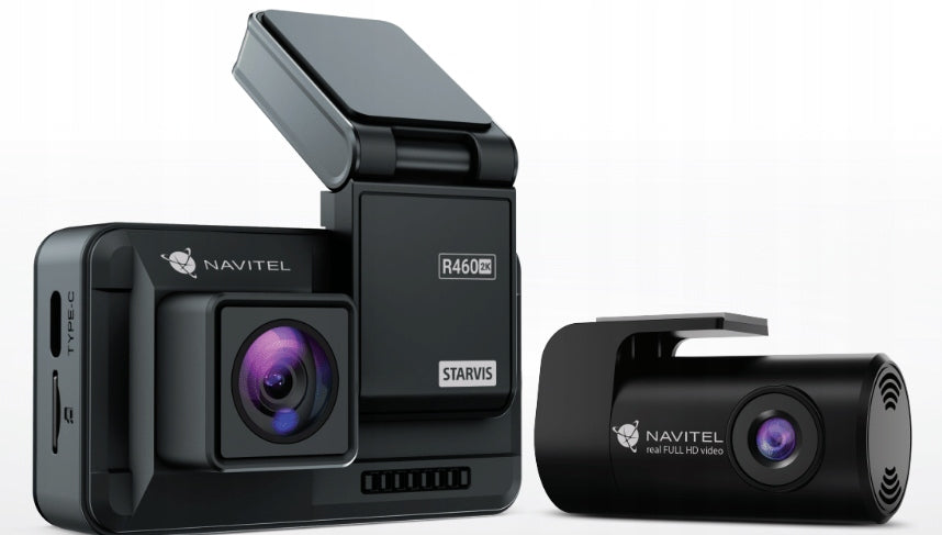 2X Car Camera Navitel R460 Dual 2K/2"/160