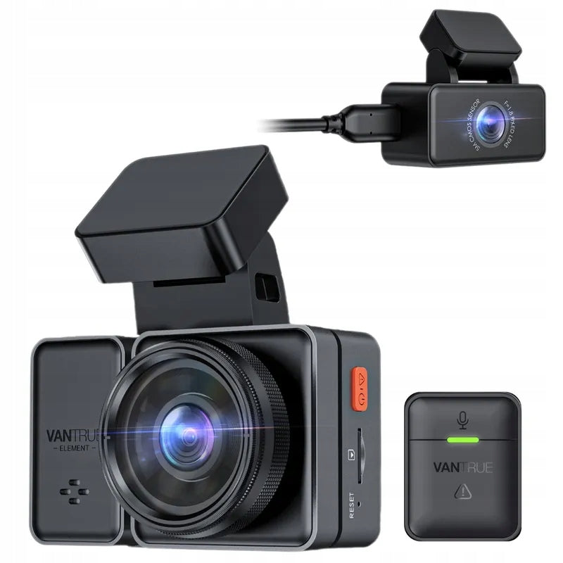 2X Car Camera Vantrue E2 QHD/2,45"/160
