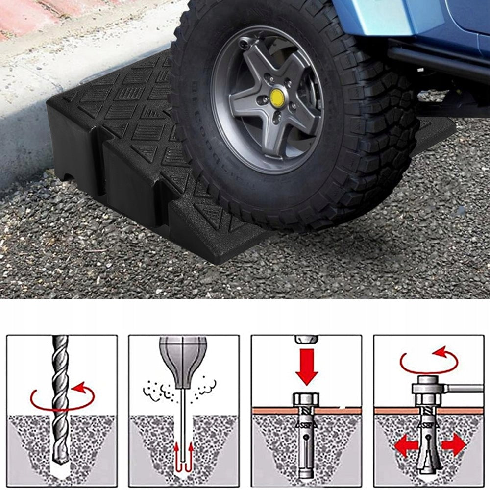 2X Car Raids Workshop Ramps Car Inrun Driveways Strong Product weight with unit packaging 0.92 kg