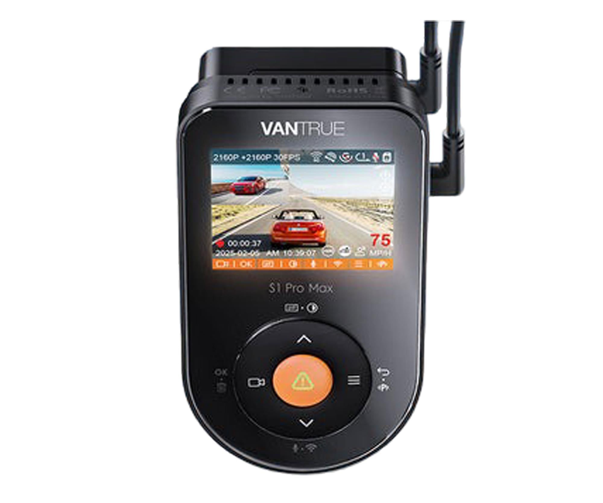 2X Car camera Vantrue S1 PRO MAX 4K+4K/155/WiFi/4G/GPS Brand Vantrue
