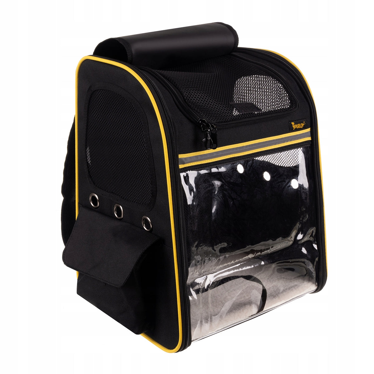 2X Cat Transporter Backpack Transparent Durable with Animal Terrace Manufacturer code 23185