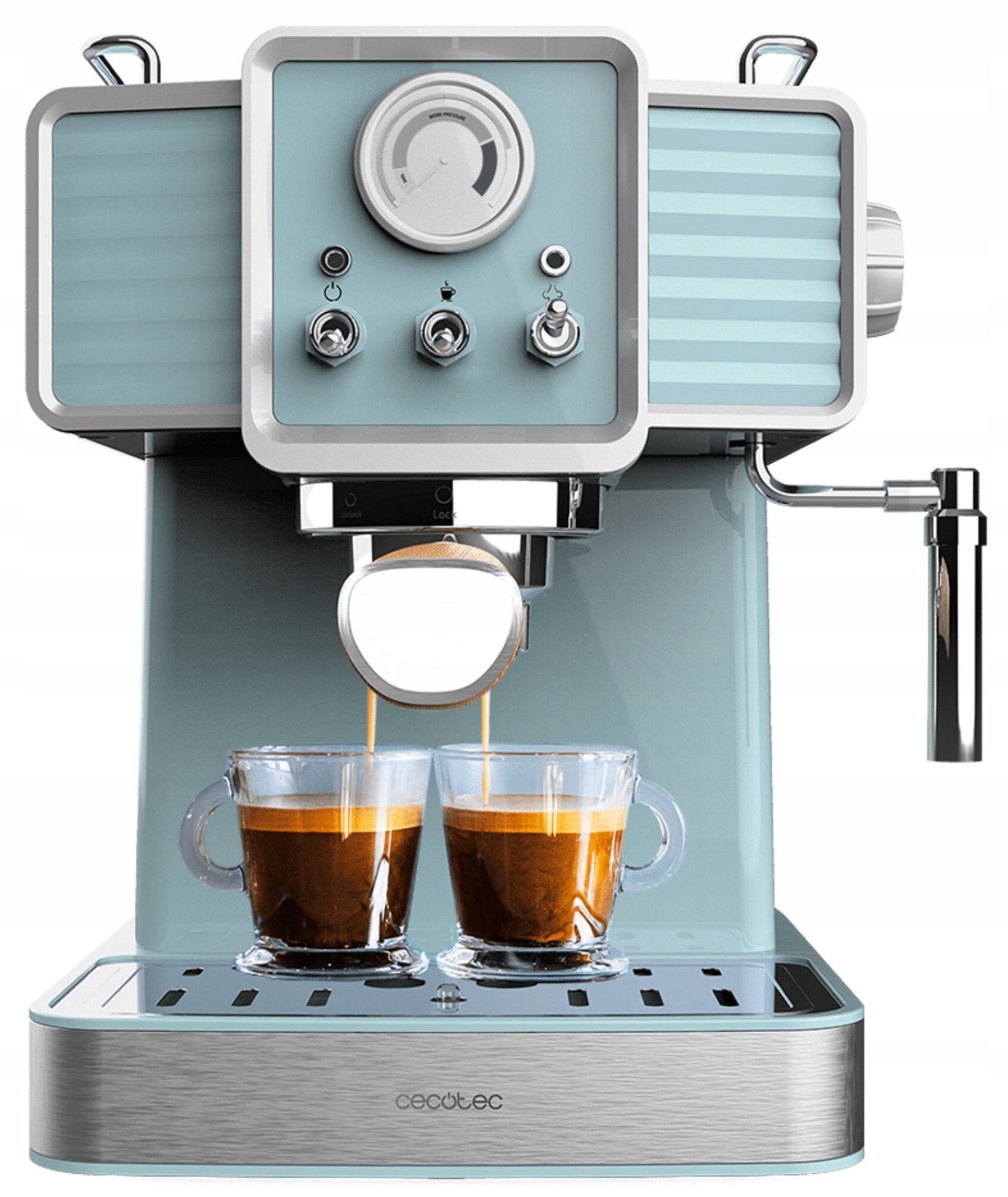2X Cecotec Power Espresso 20 Tradizionale flask coffee maker Brand Cecotec