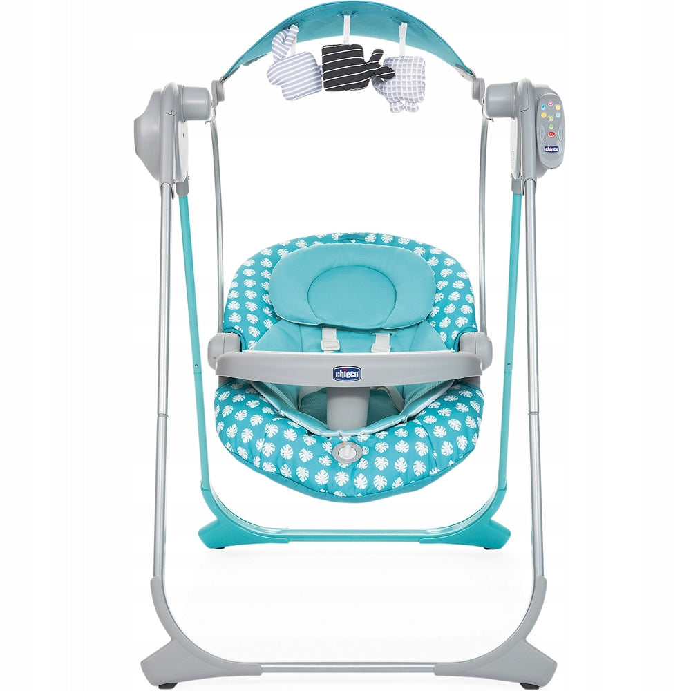 2X Chicco swing POLLY SWING UP TURQUISE Brand Chicco