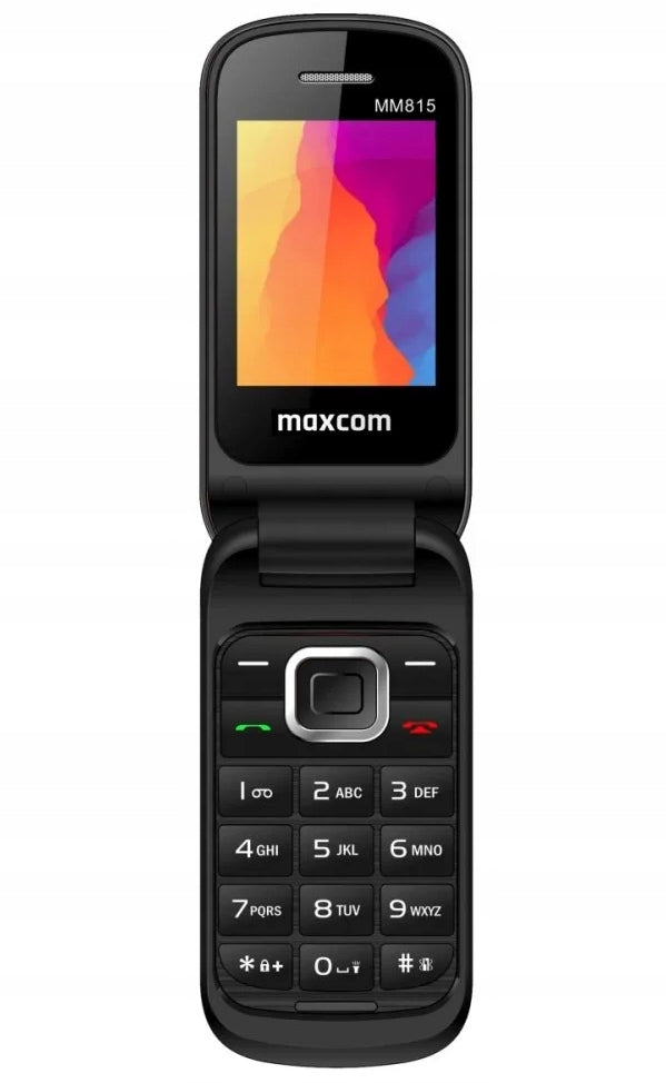2X Classic Mobile Phone with Flip Maxcom MM815 Brand Maxcom